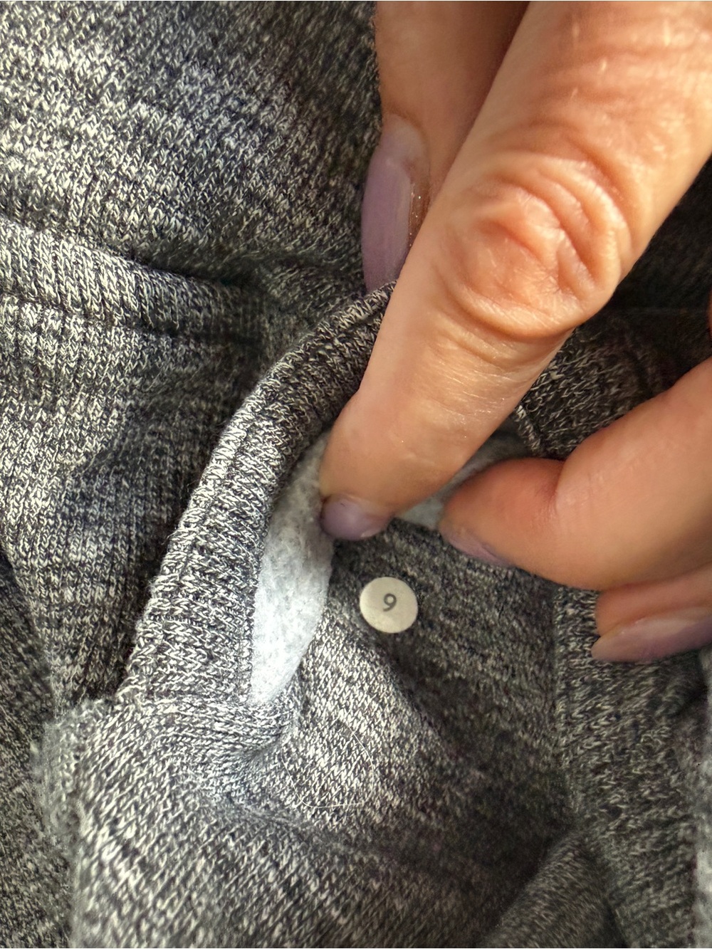 lululemon athletica Heather Gray Hooded Full-Zip Jacket - Picture 3 of 4
